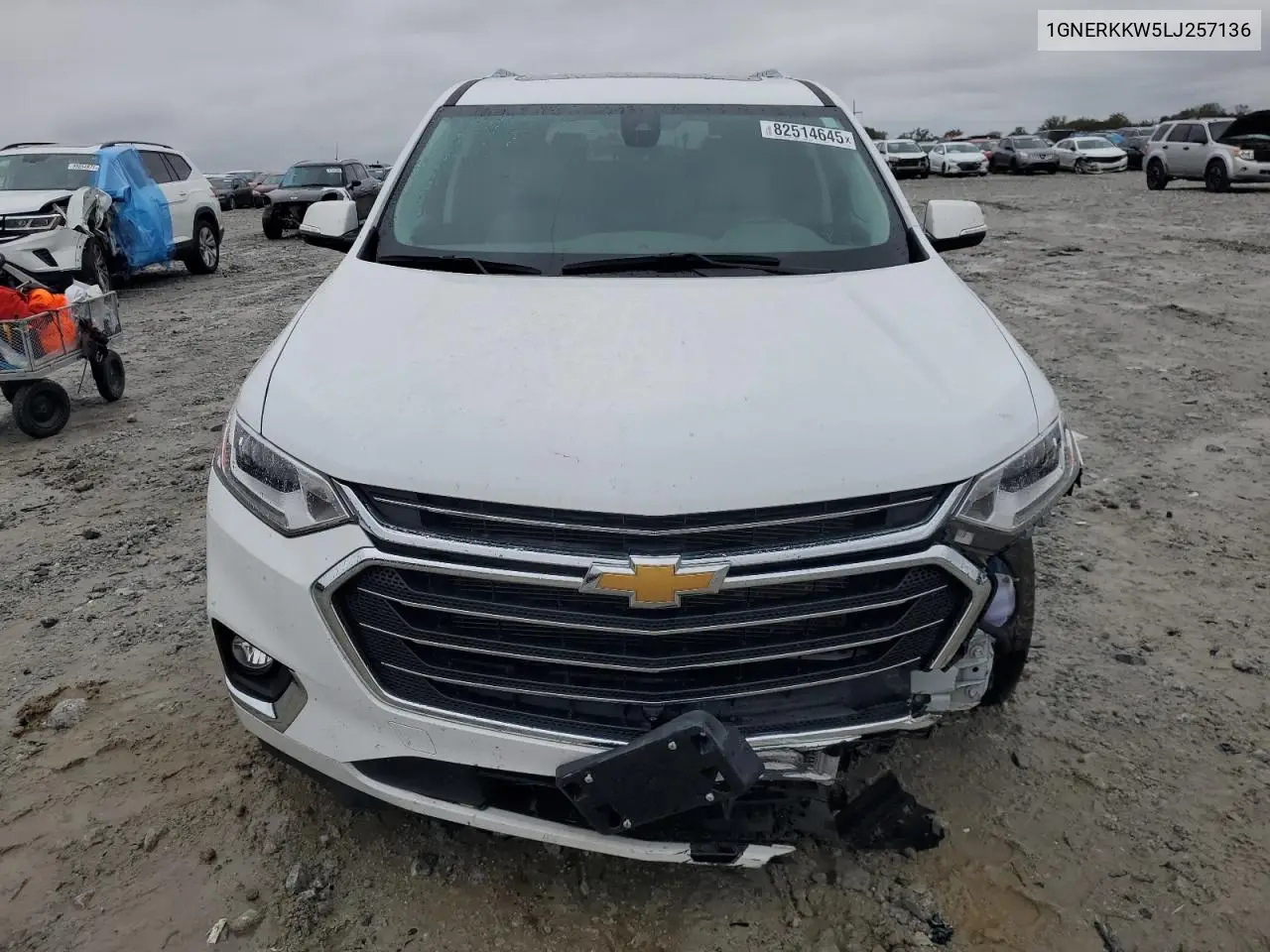 1GNERKKW5LJ257136 2020 Chevrolet Traverse Premier
