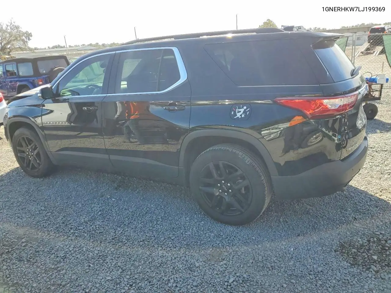 1GNERHKW7LJ199369 2020 Chevrolet Traverse Lt