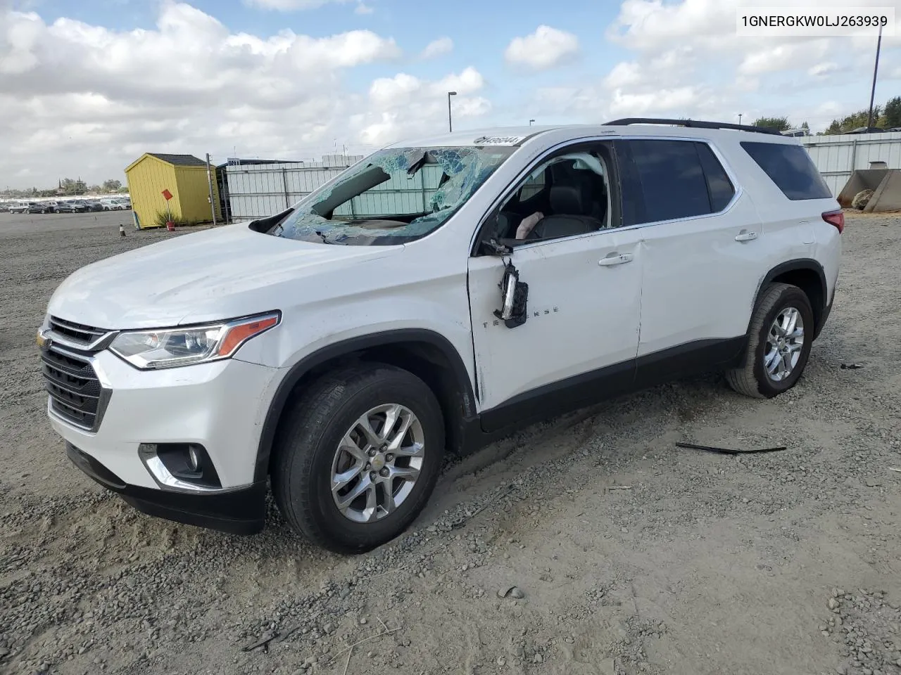 2020 Chevrolet Traverse Lt VIN: 1GNERGKW0LJ263939 Lot: 71496044