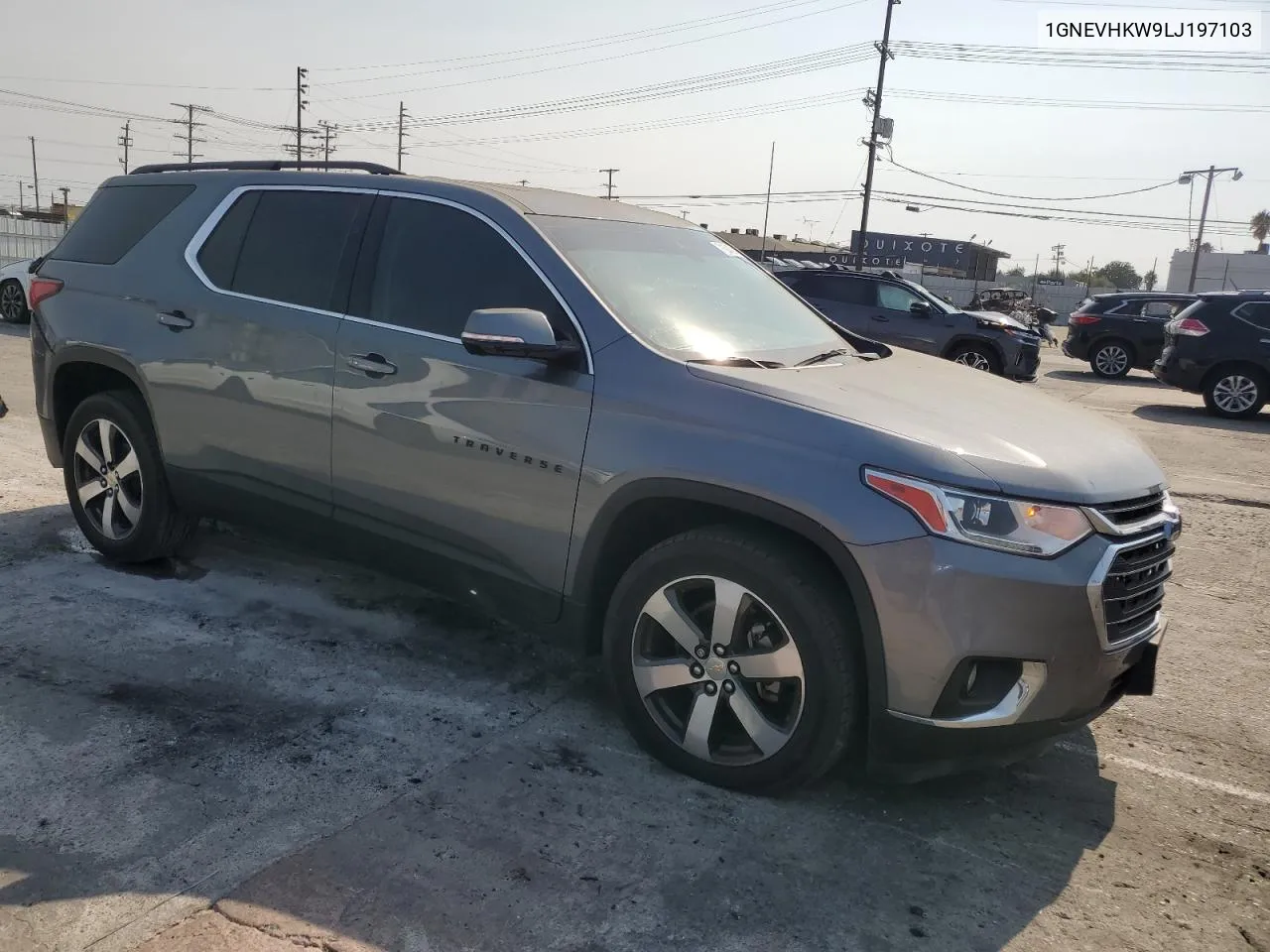 2020 Chevrolet Traverse Lt VIN: 1GNEVHKW9LJ197103 Lot: 71684594