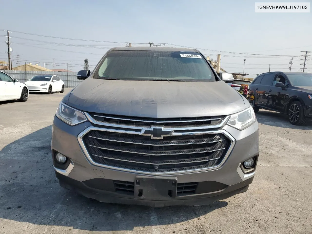 2020 Chevrolet Traverse Lt VIN: 1GNEVHKW9LJ197103 Lot: 71684594