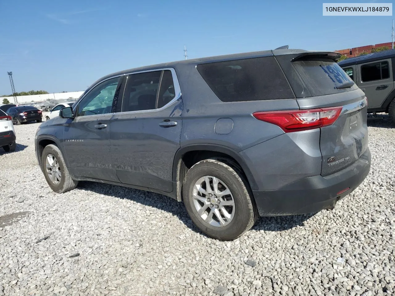 2020 Chevrolet Traverse Ls VIN: 1GNEVFKWXLJ184879 Lot: 71933744