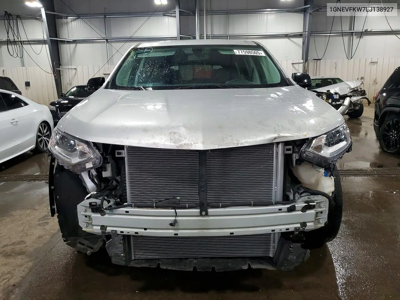1GNEVFKW7LJ138927 2020 Chevrolet Traverse Ls