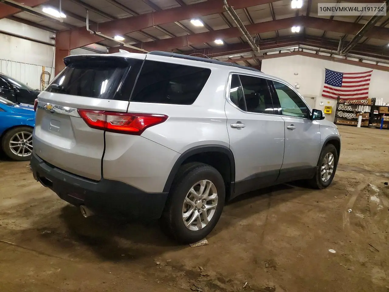 1GNEVMKW4LJ191752 2020 Chevrolet Traverse Lt