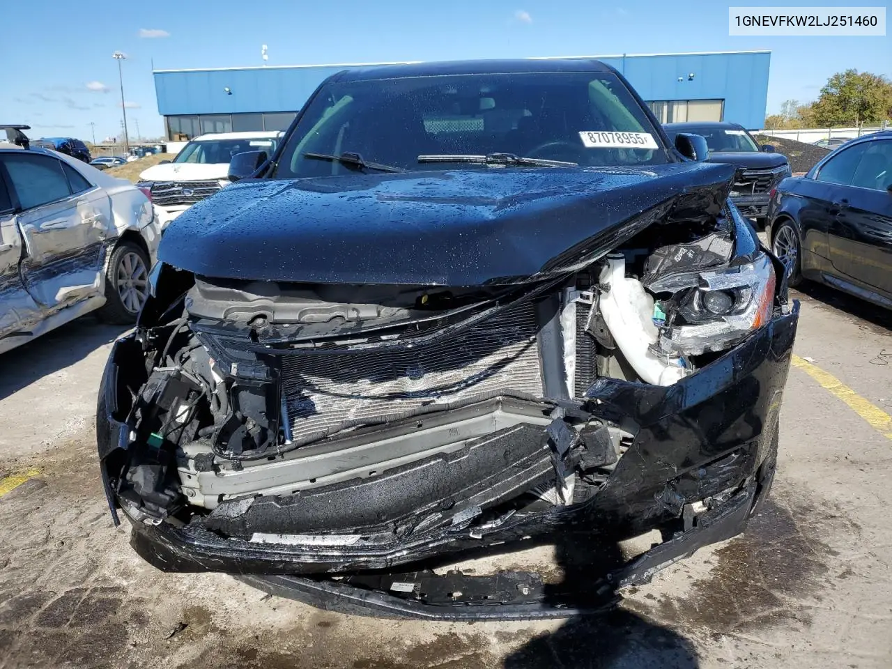 1GNEVFKW2LJ251460 2020 Chevrolet Traverse Ls