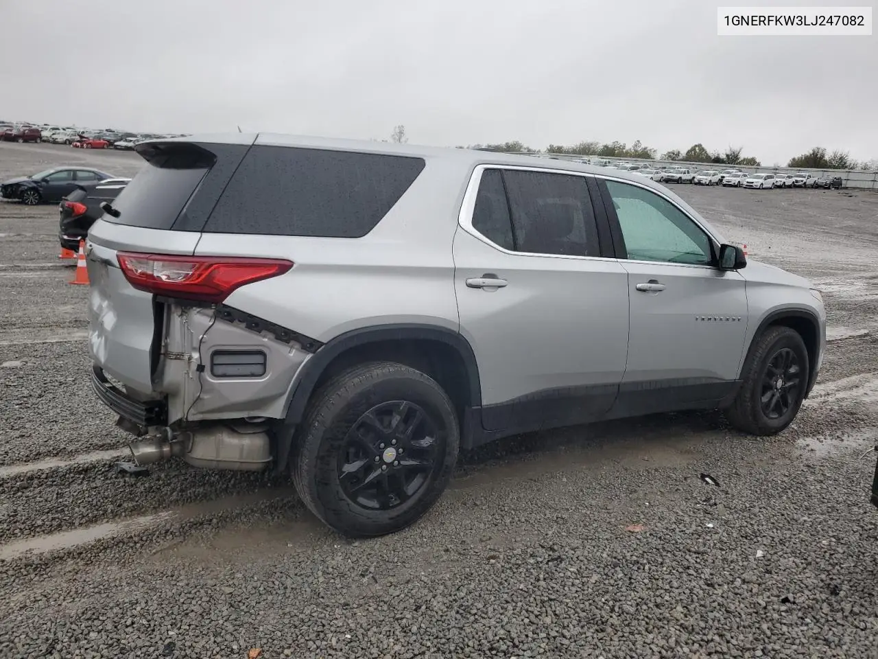 1GNERFKW3LJ247082 2020 Chevrolet Traverse Ls