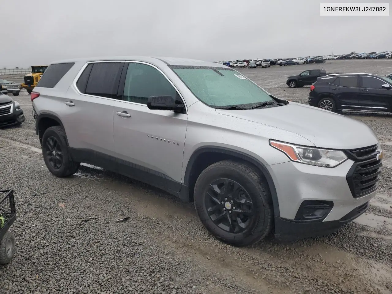 1GNERFKW3LJ247082 2020 Chevrolet Traverse Ls