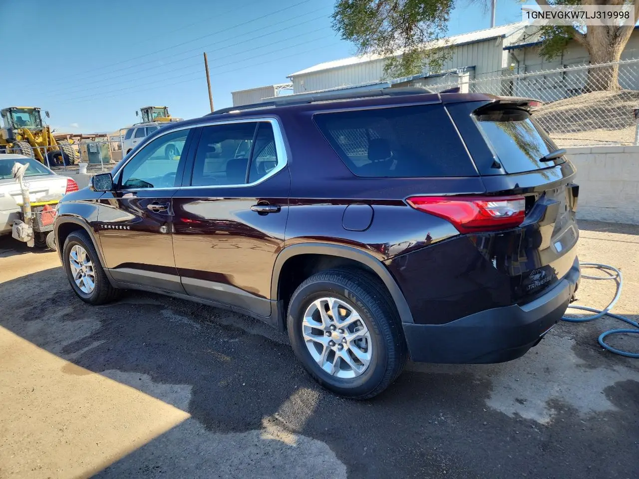 1GNEVGKW7LJ319998 2020 Chevrolet Traverse Lt