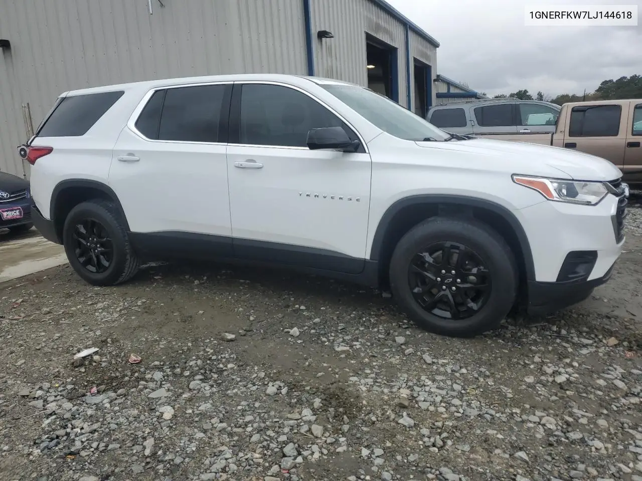 1GNERFKW7LJ144618 2020 Chevrolet Traverse Ls