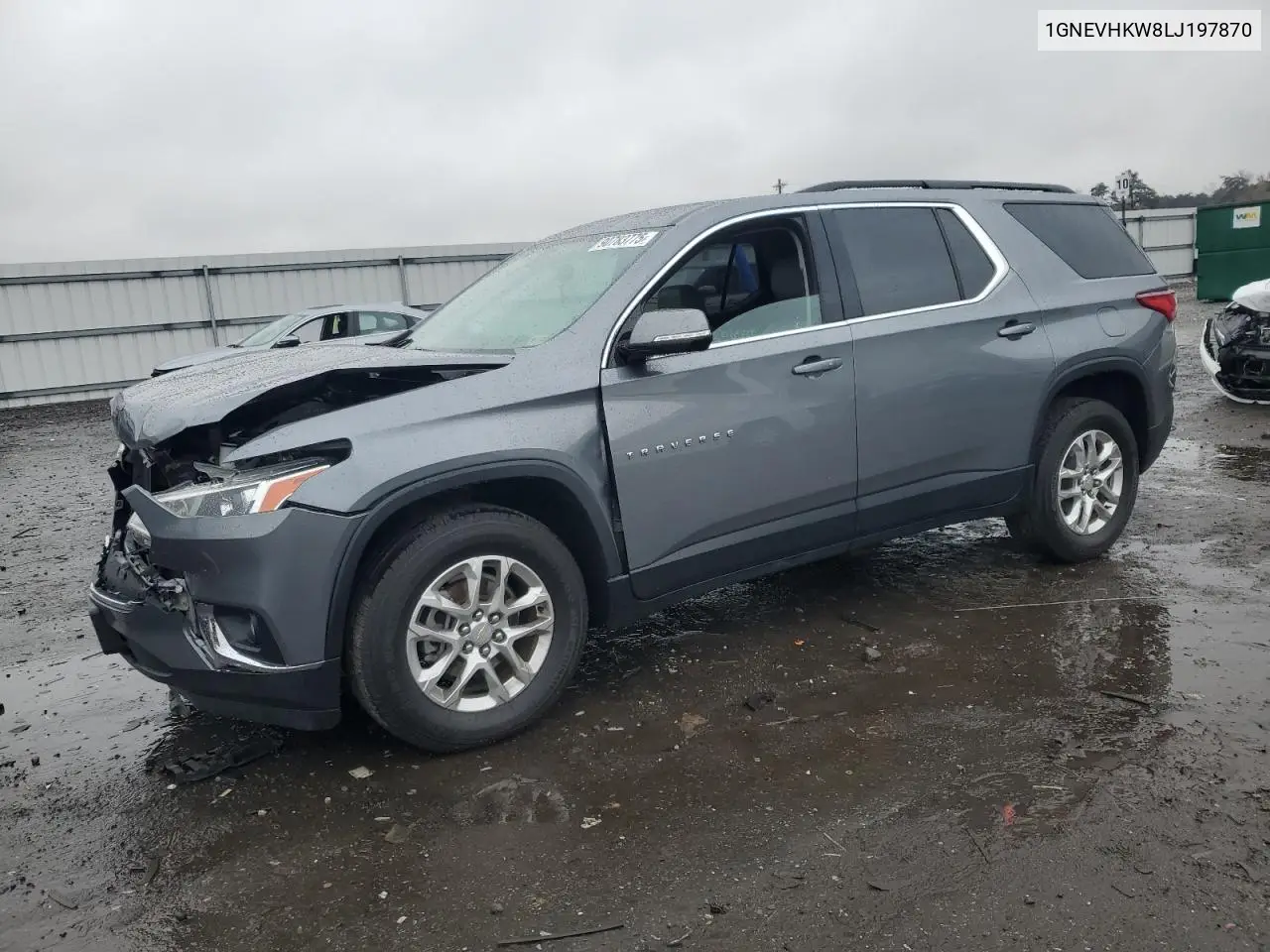 1GNEVHKW8LJ197870 2020 Chevrolet Traverse Lt
