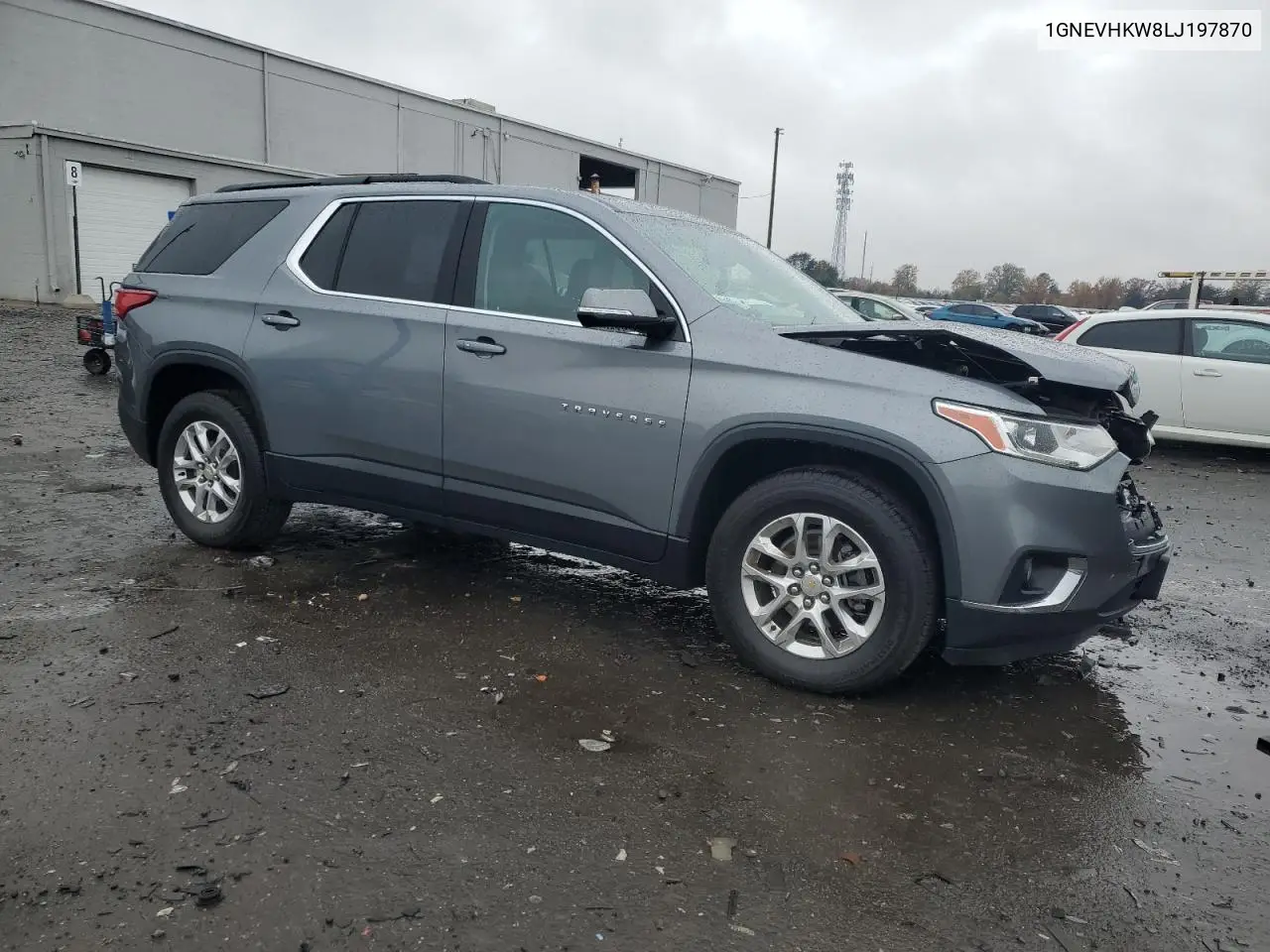 1GNEVHKW8LJ197870 2020 Chevrolet Traverse Lt