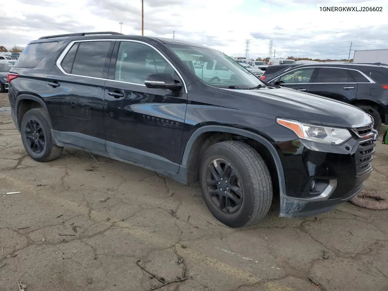 1GNERGKWXLJ206602 2020 Chevrolet Traverse Lt