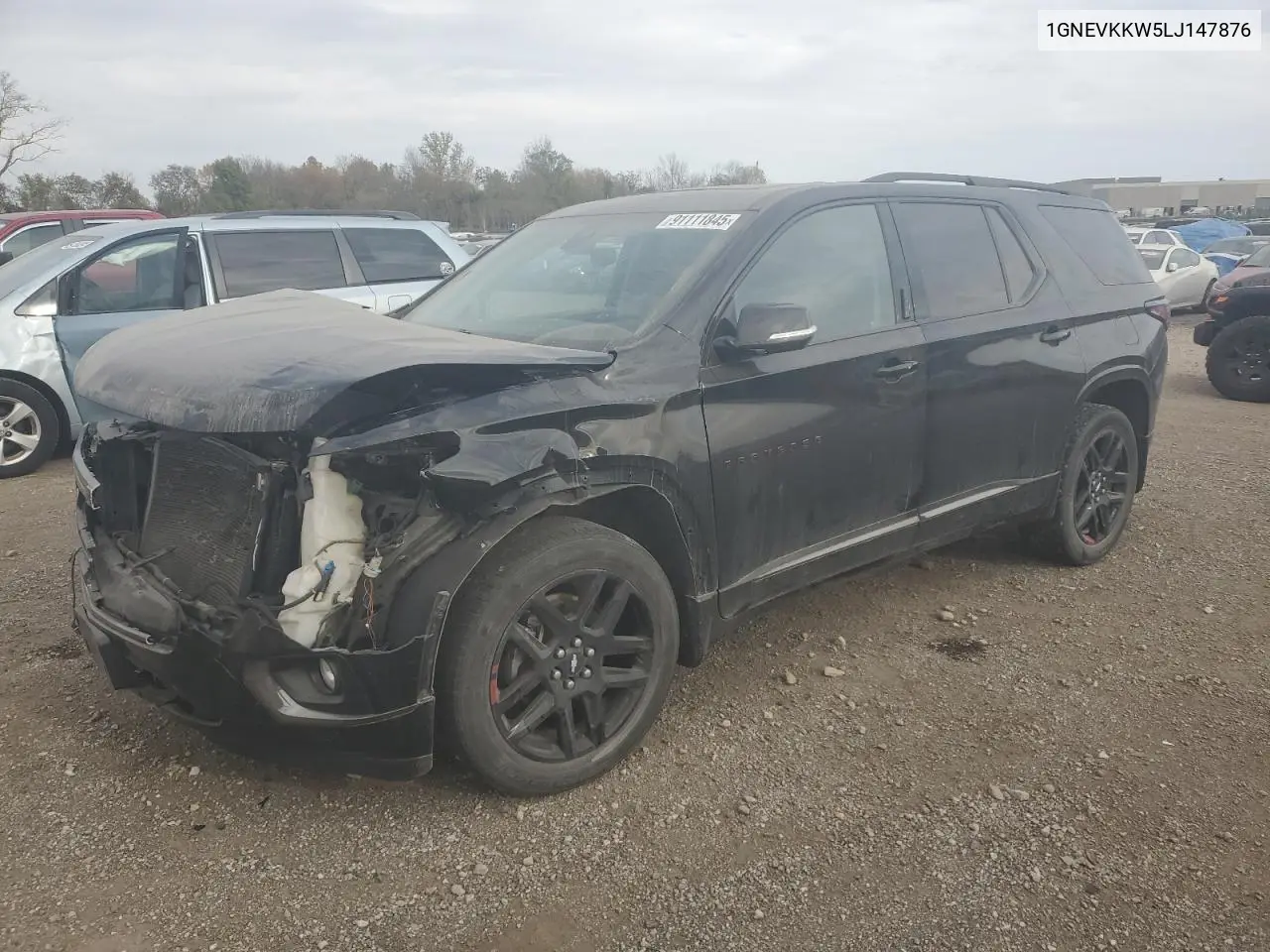 1GNEVKKW5LJ147876 2020 Chevrolet Traverse Premier