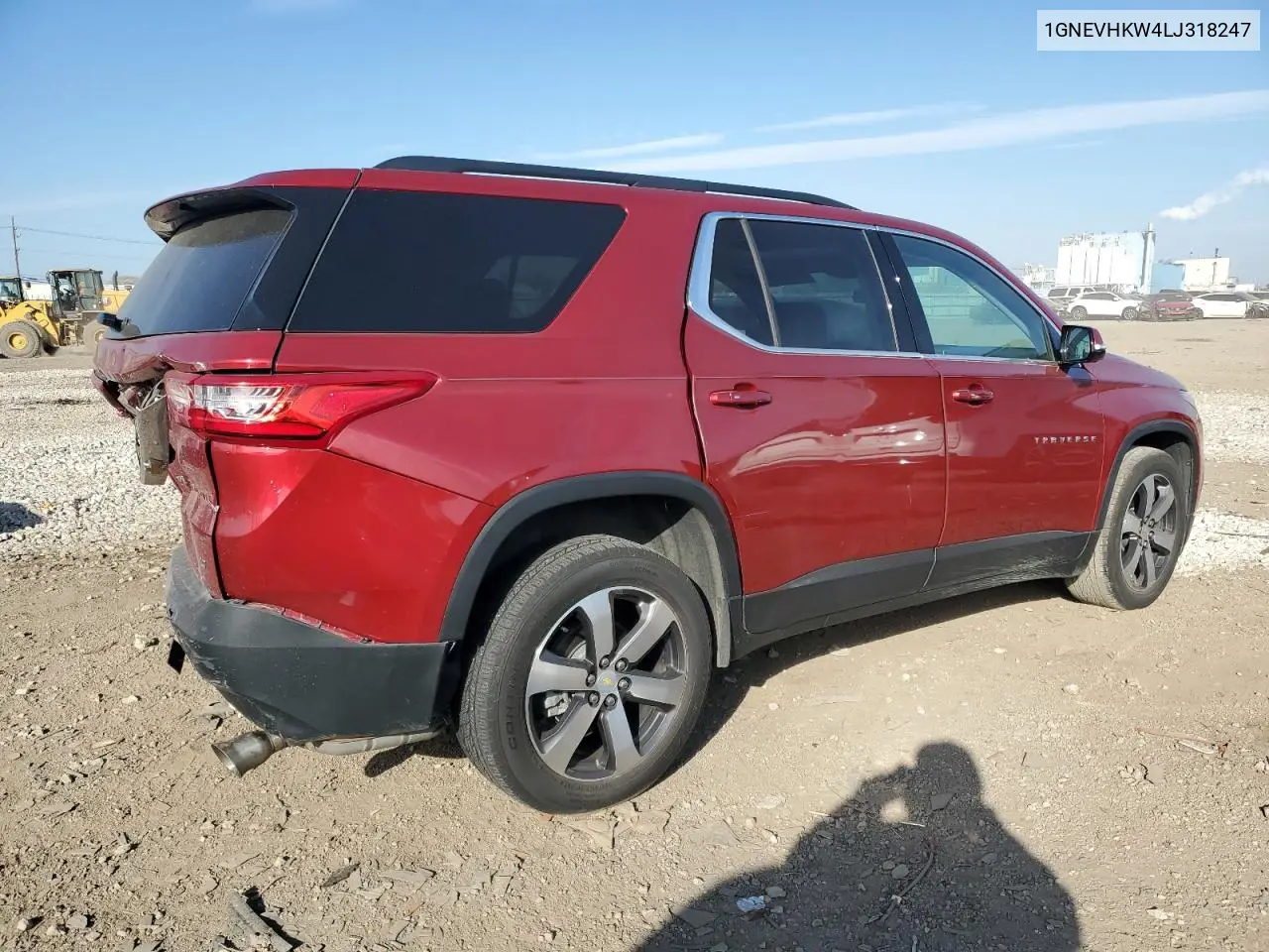 1GNEVHKW4LJ318247 2020 Chevrolet Traverse Lt