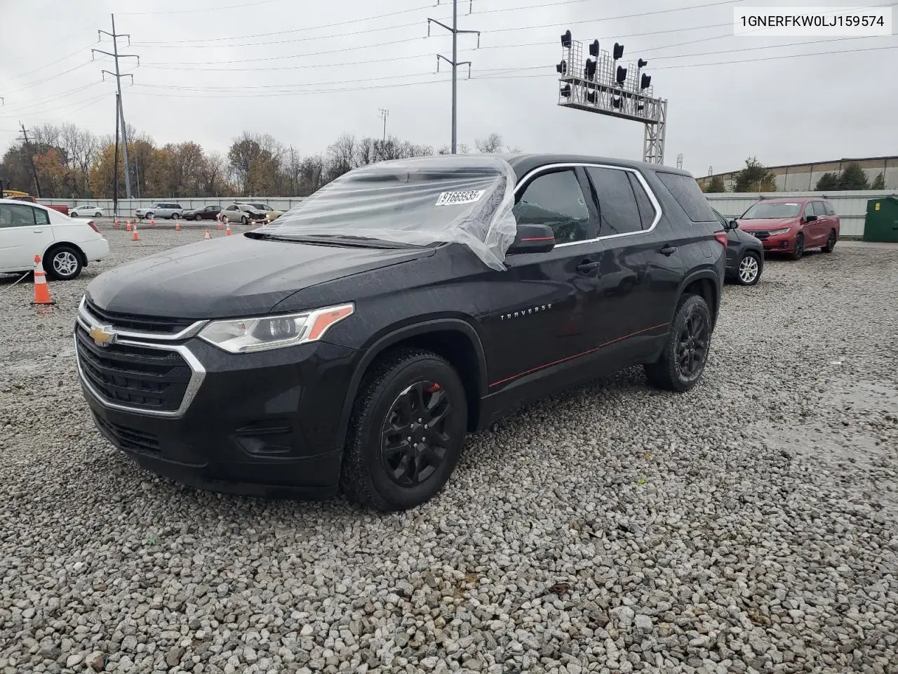1GNERFKW0LJ159574 2020 Chevrolet Traverse Ls