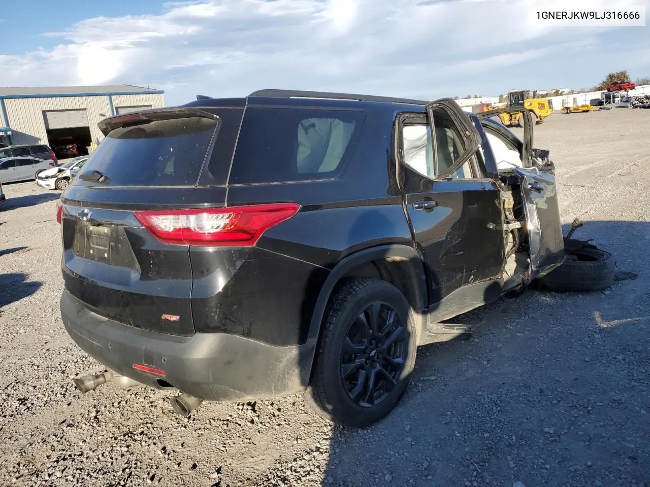 1GNERJKW9LJ316666 2020 Chevrolet Traverse Rs