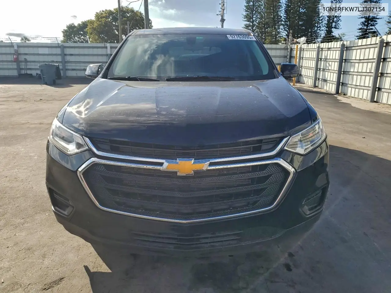 1GNERFKW7LJ307154 2020 Chevrolet Traverse Ls