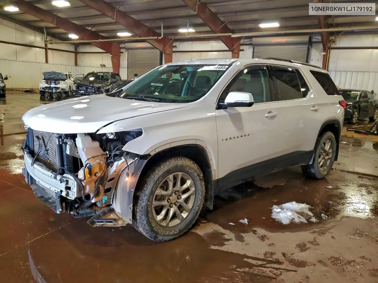1GNERGKW1LJ179192 2020 Chevrolet Traverse Lt