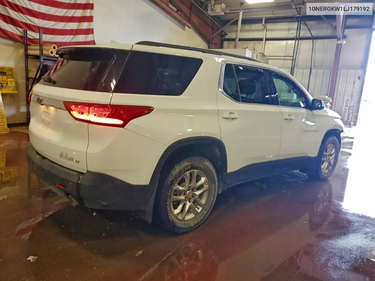 1GNERGKW1LJ179192 2020 Chevrolet Traverse Lt