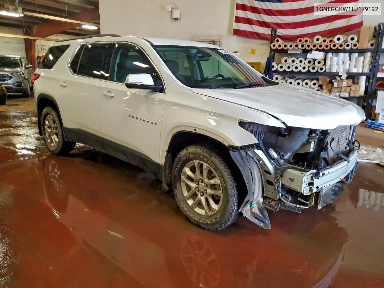 1GNERGKW1LJ179192 2020 Chevrolet Traverse Lt