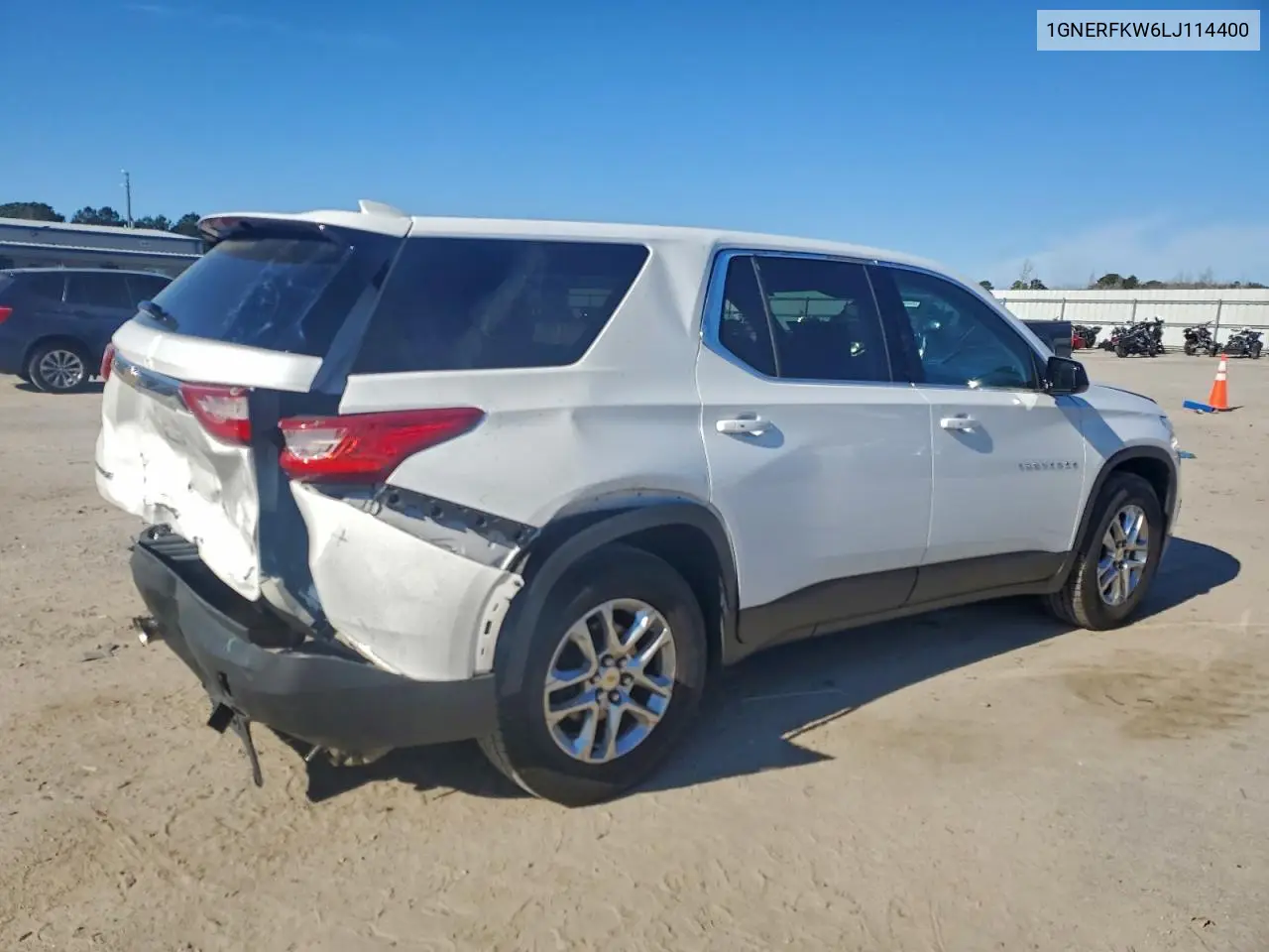 1GNERFKW6LJ114400 2020 Chevrolet Traverse Ls