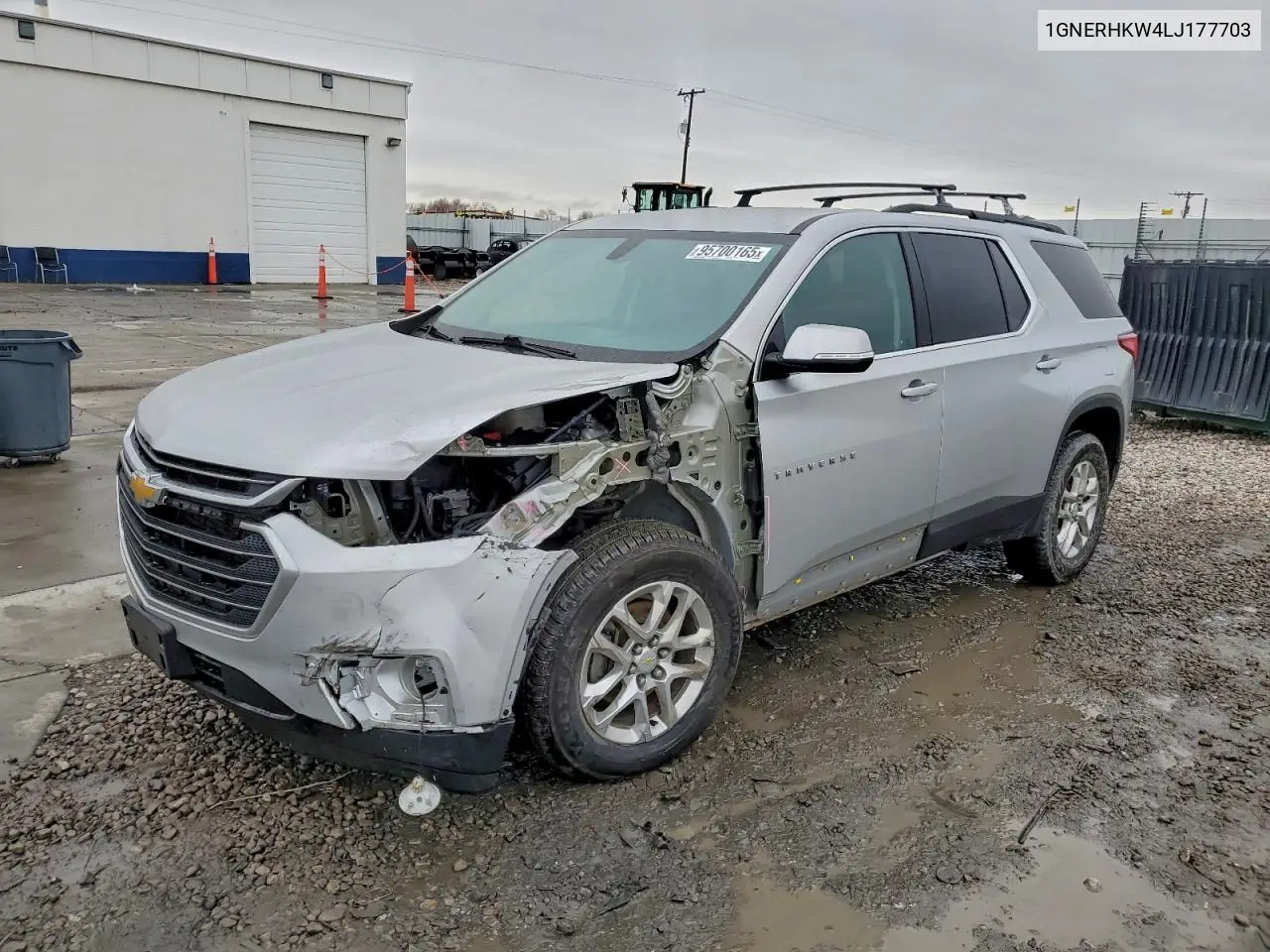 1GNERHKW4LJ177703 2020 Chevrolet Traverse Lt