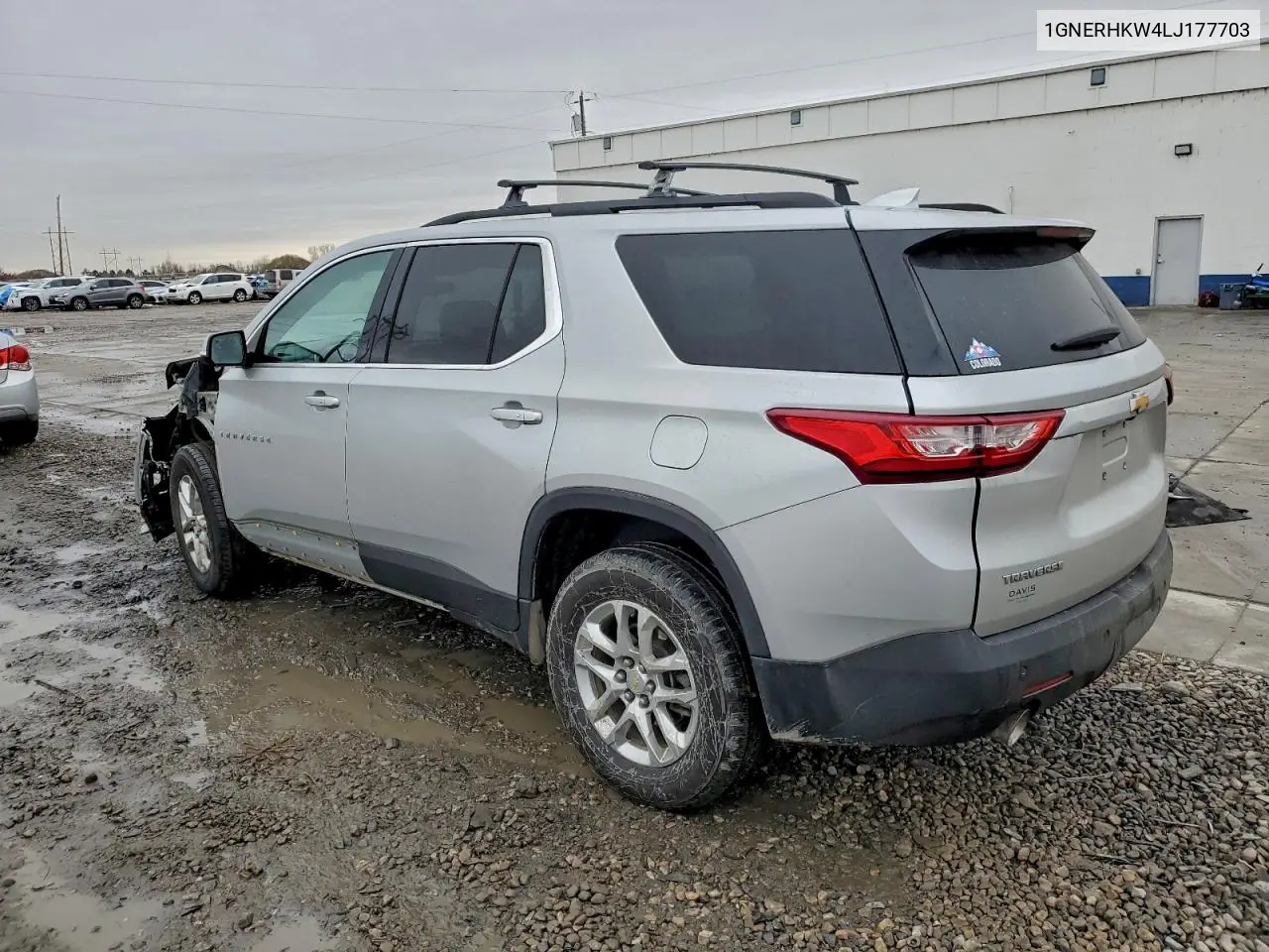 1GNERHKW4LJ177703 2020 Chevrolet Traverse Lt