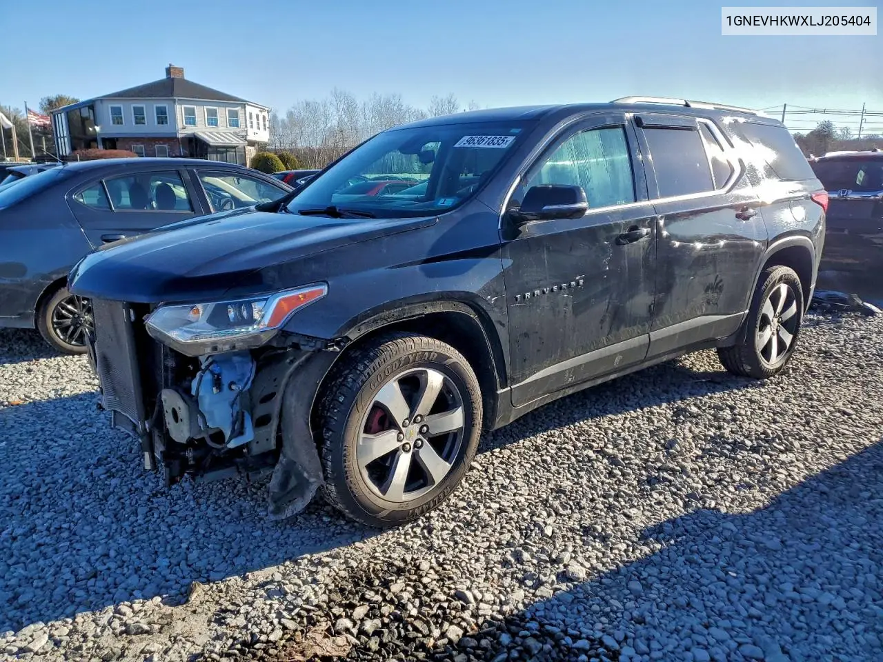 1GNEVHKWXLJ205404 2020 Chevrolet Traverse Lt