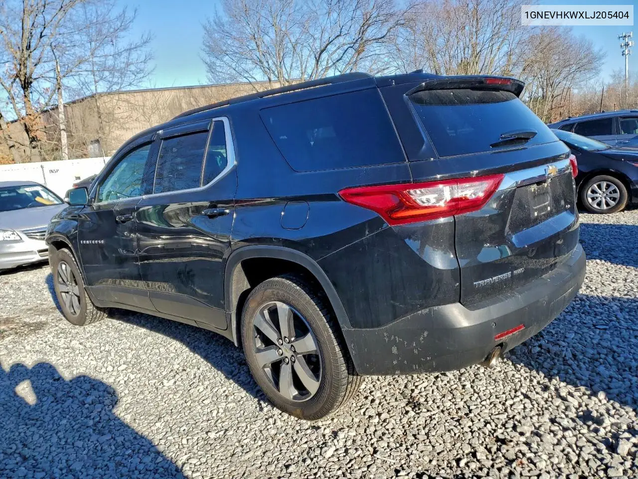 1GNEVHKWXLJ205404 2020 Chevrolet Traverse Lt