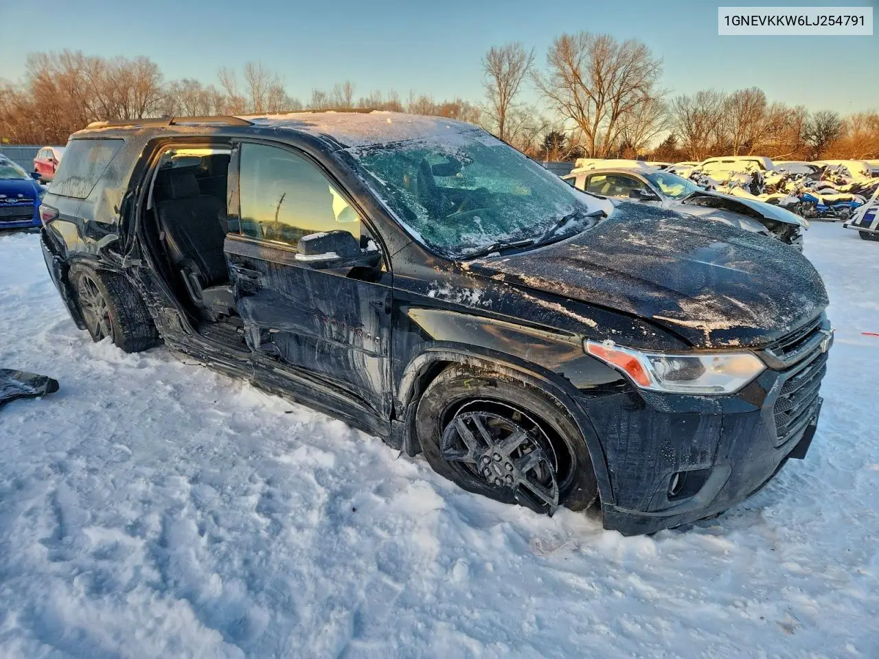 1GNEVKKW6LJ254791 2020 Chevrolet Traverse Premier