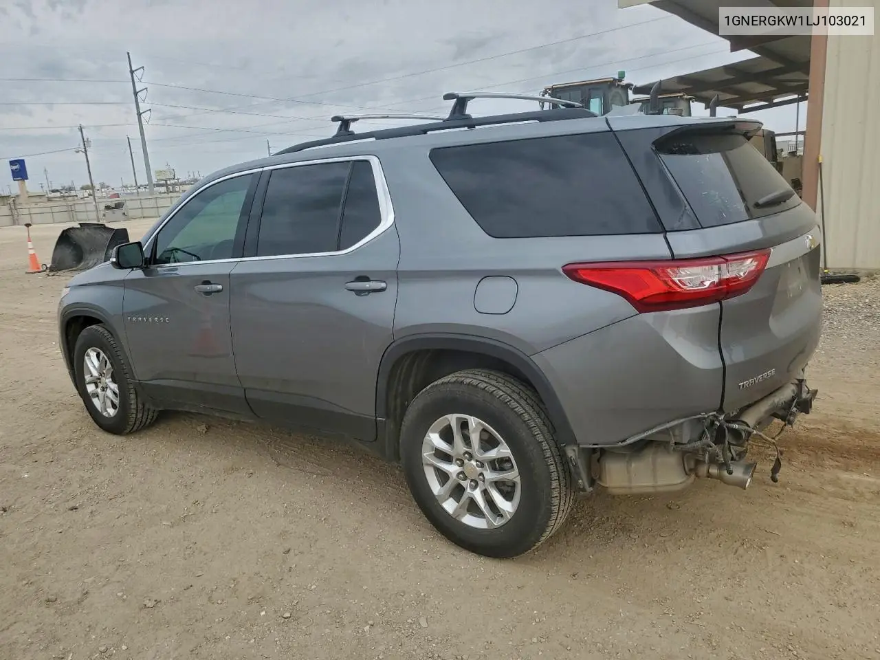 1GNERGKW1LJ103021 2020 Chevrolet Traverse Lt