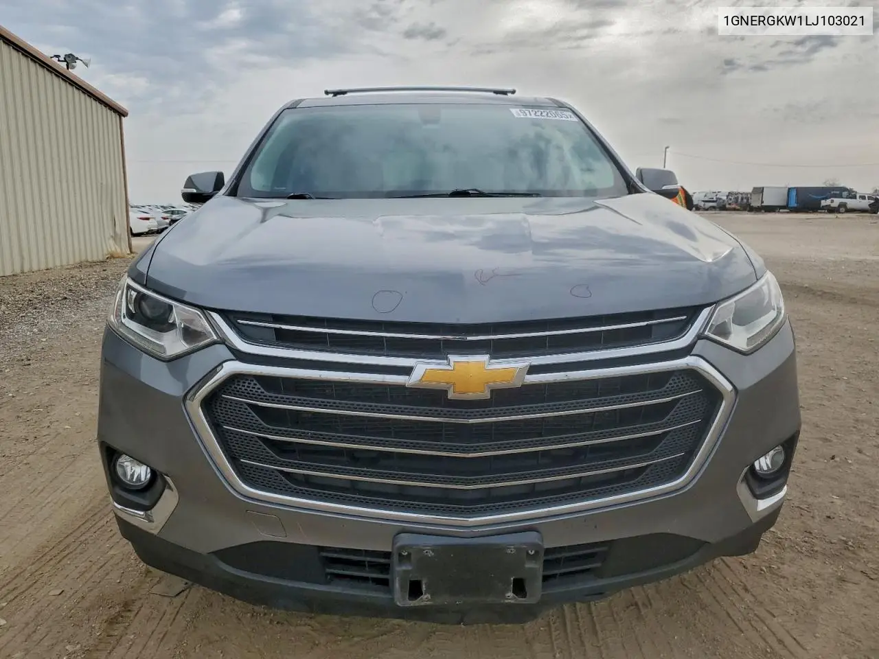 1GNERGKW1LJ103021 2020 Chevrolet Traverse Lt
