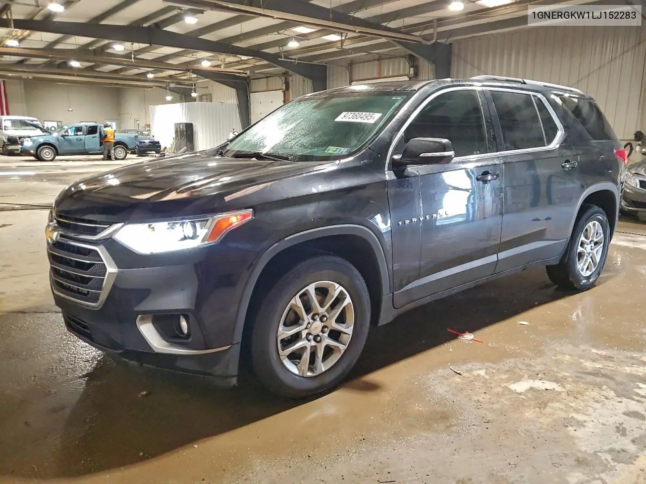 1GNERGKW1LJ152283 2020 Chevrolet Traverse Lt
