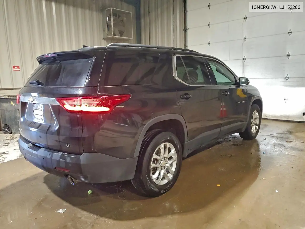 1GNERGKW1LJ152283 2020 Chevrolet Traverse Lt