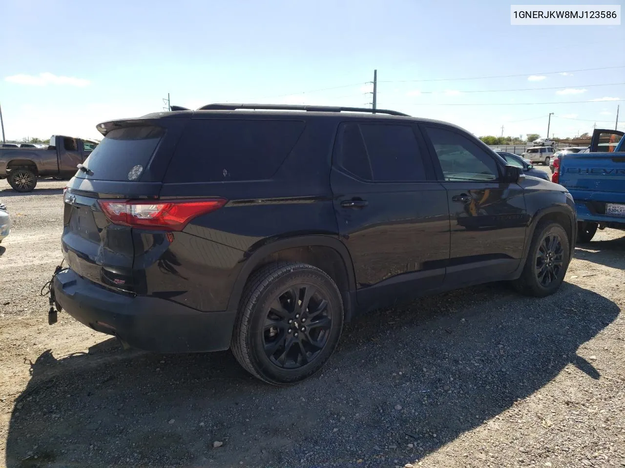 1GNERJKW8MJ123586 2021 Chevrolet Traverse Rs