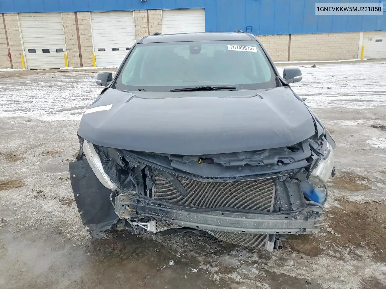 1GNEVKKW5MJ221850 2021 Chevrolet Traverse Premier