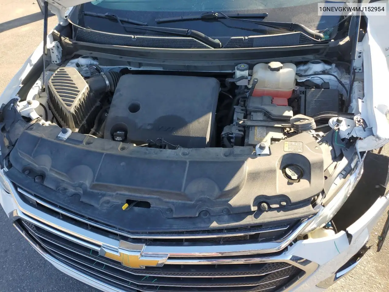 1GNEVGKW4MJ152954 2021 Chevrolet Traverse Lt