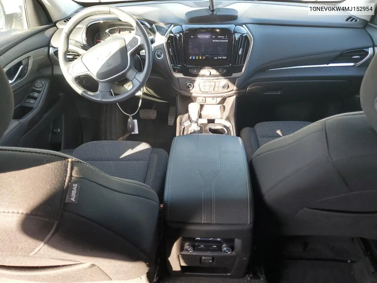 1GNEVGKW4MJ152954 2021 Chevrolet Traverse Lt