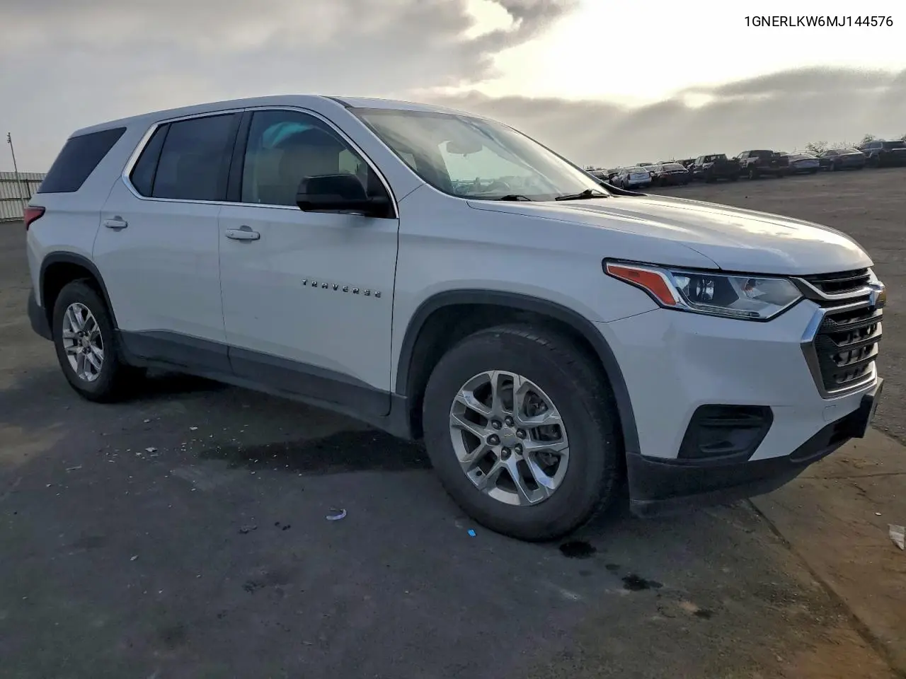 1GNERLKW6MJ144576 2021 Chevrolet Traverse Ls