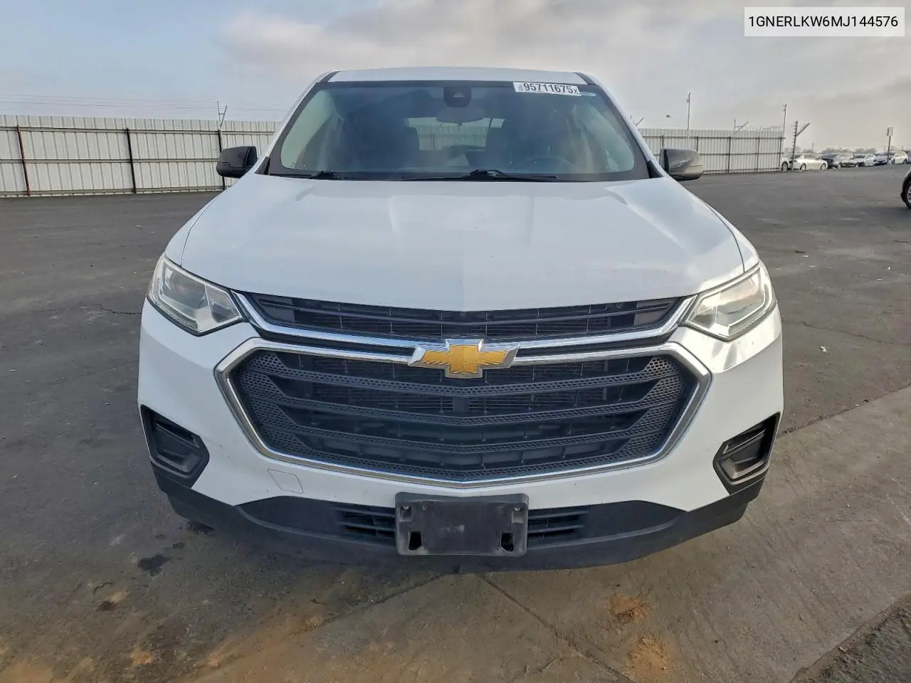 1GNERLKW6MJ144576 2021 Chevrolet Traverse Ls