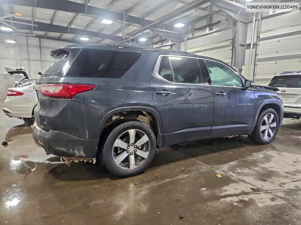 1GNEVHKWXMJ220499 2021 Chevrolet Traverse Lt