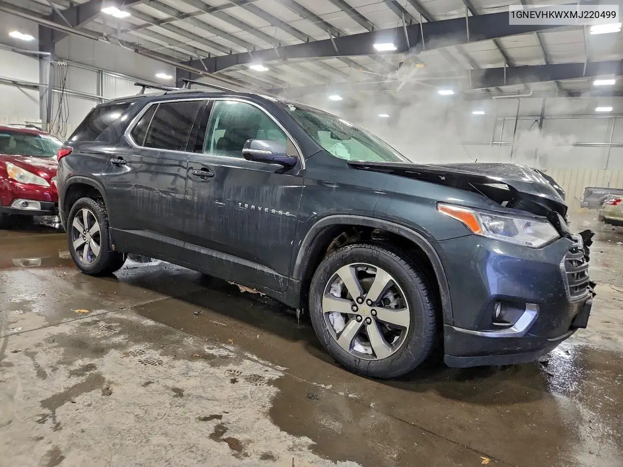 1GNEVHKWXMJ220499 2021 Chevrolet Traverse Lt