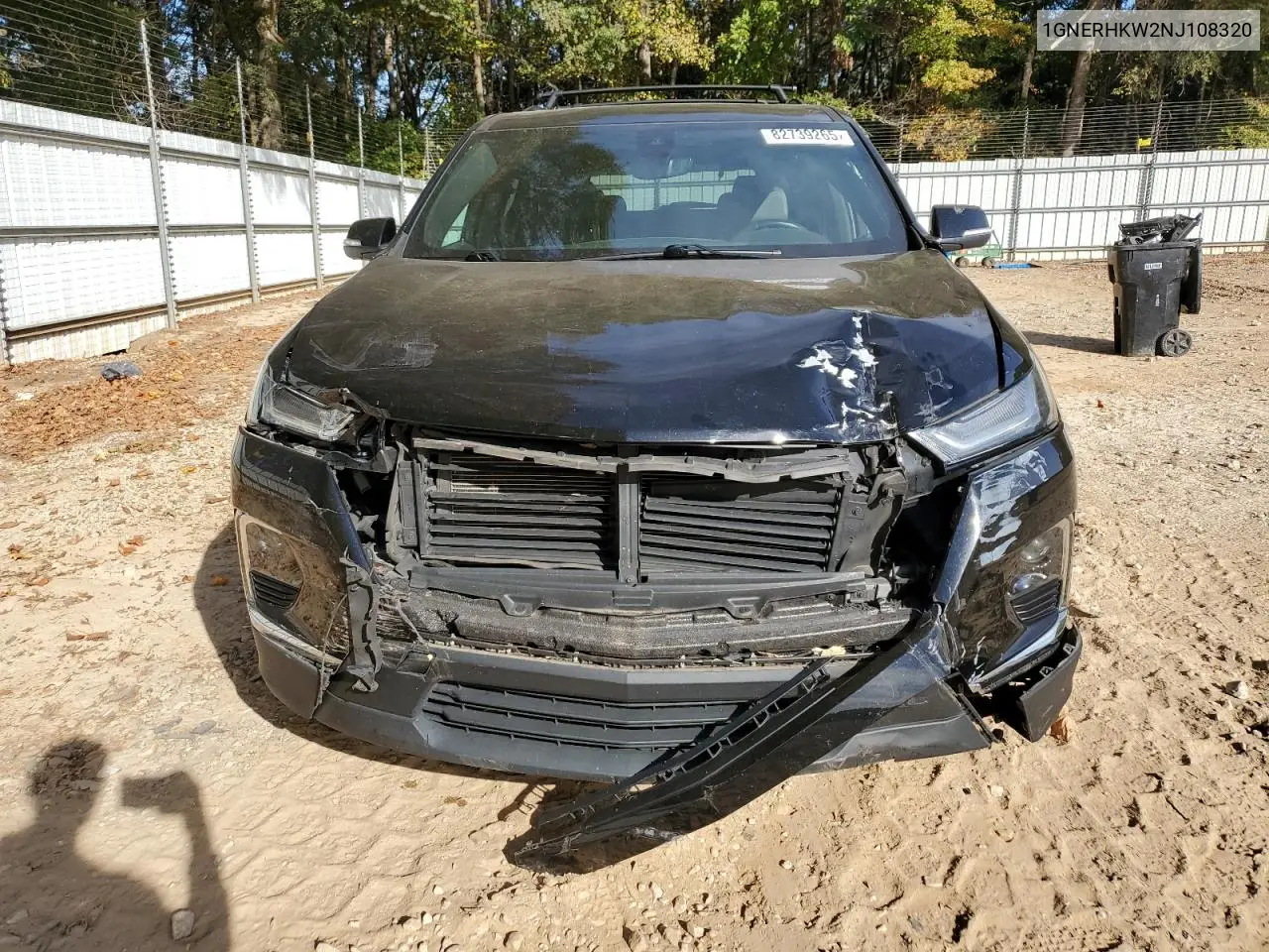 1GNERHKW2NJ108320 2022 Chevrolet Traverse Lt