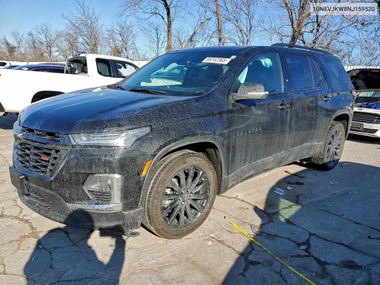1GNEVJKW8NJ159520 2022 Chevrolet Traverse Rs