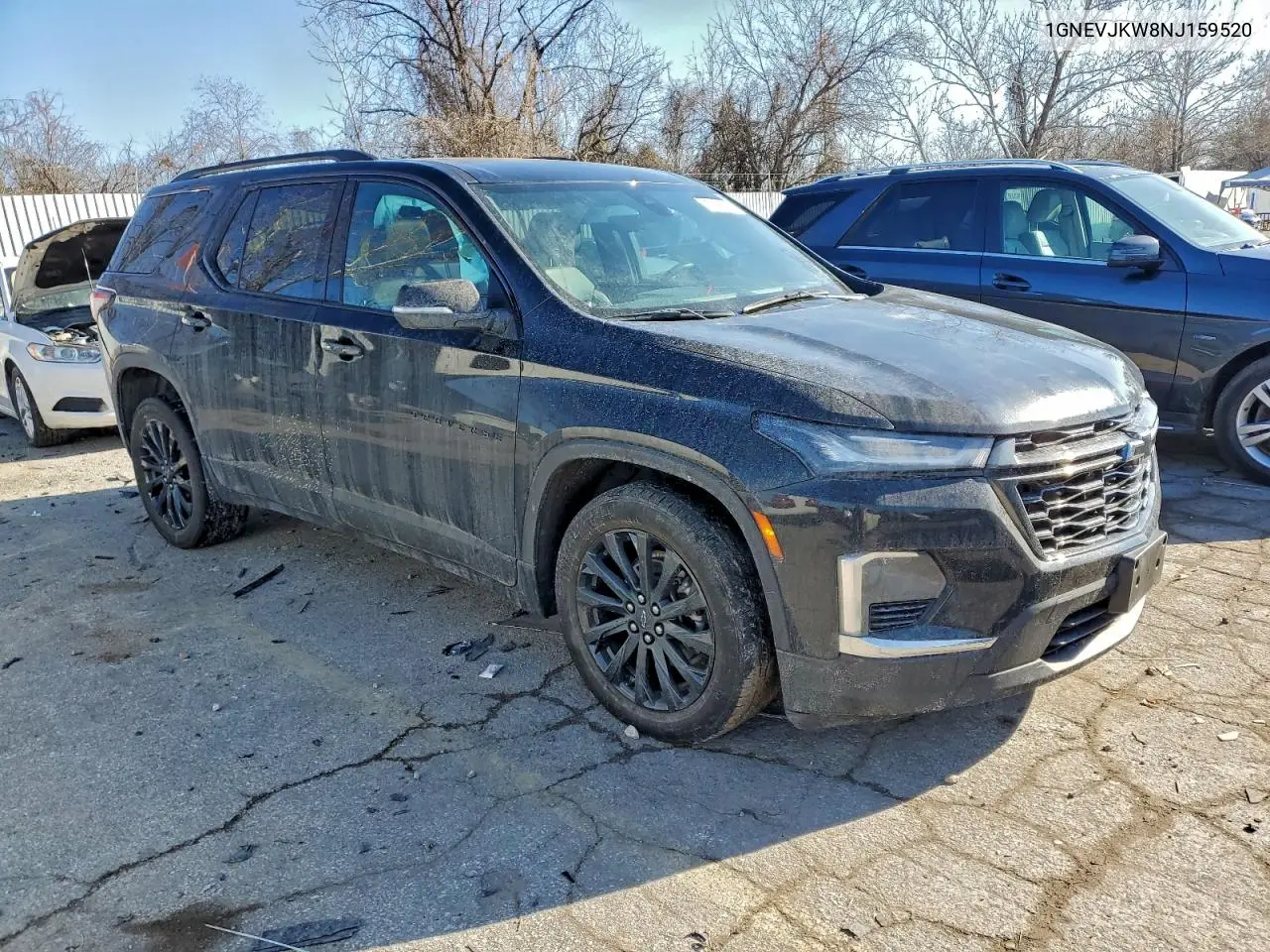 1GNEVJKW8NJ159520 2022 Chevrolet Traverse Rs