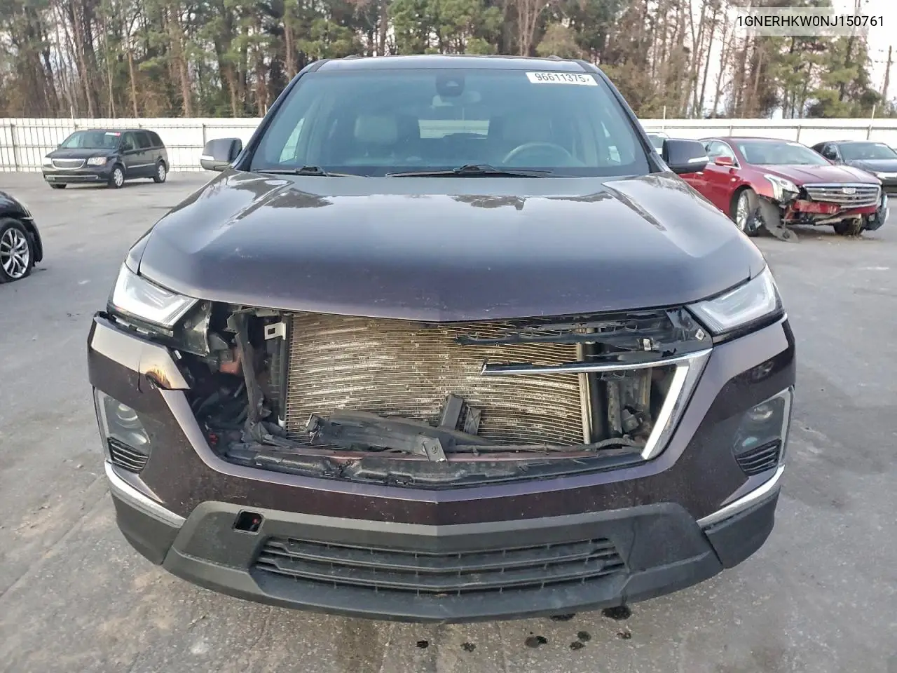 1GNERHKW0NJ150761 2022 Chevrolet Traverse Lt