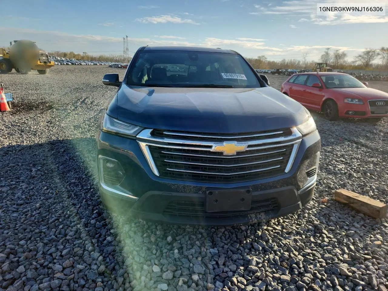1GNERGKW9NJ166306 2022 Chevrolet Traverse Lt