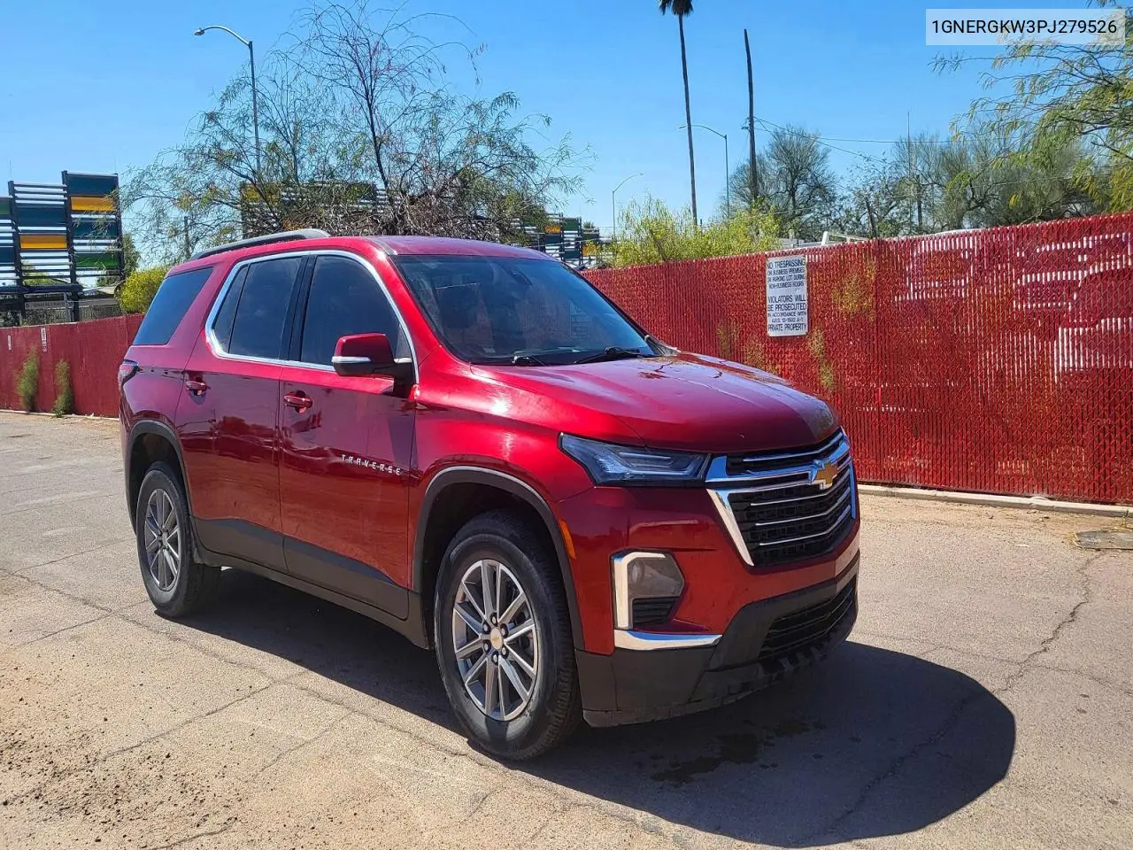 1GNERGKW3PJ279526 2023 Chevrolet Traverse Lt