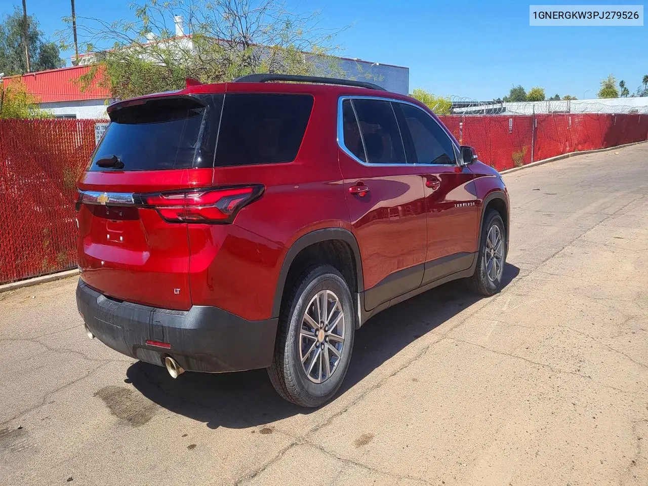 1GNERGKW3PJ279526 2023 Chevrolet Traverse Lt