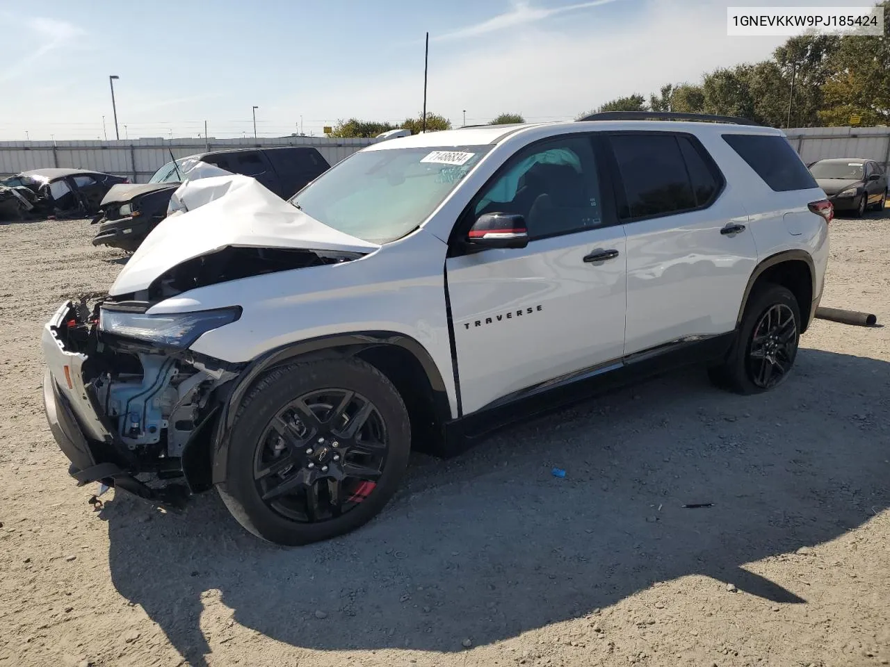 2023 Chevrolet Traverse Premier VIN: 1GNEVKKW9PJ185424 Lot: 71486834